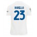 Maillot de foot Inter Milan Nicolo Barella #23 Extérieur vêtements 2023-24 Manches Courtes